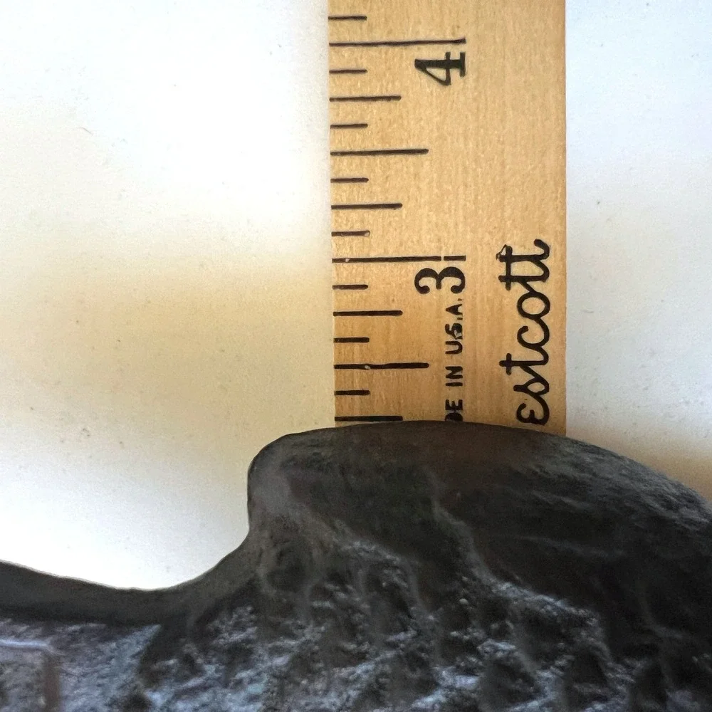 Cast Iron Bird Bottle Opener Rustic Black Sparrow Farmhouse Bar Tool